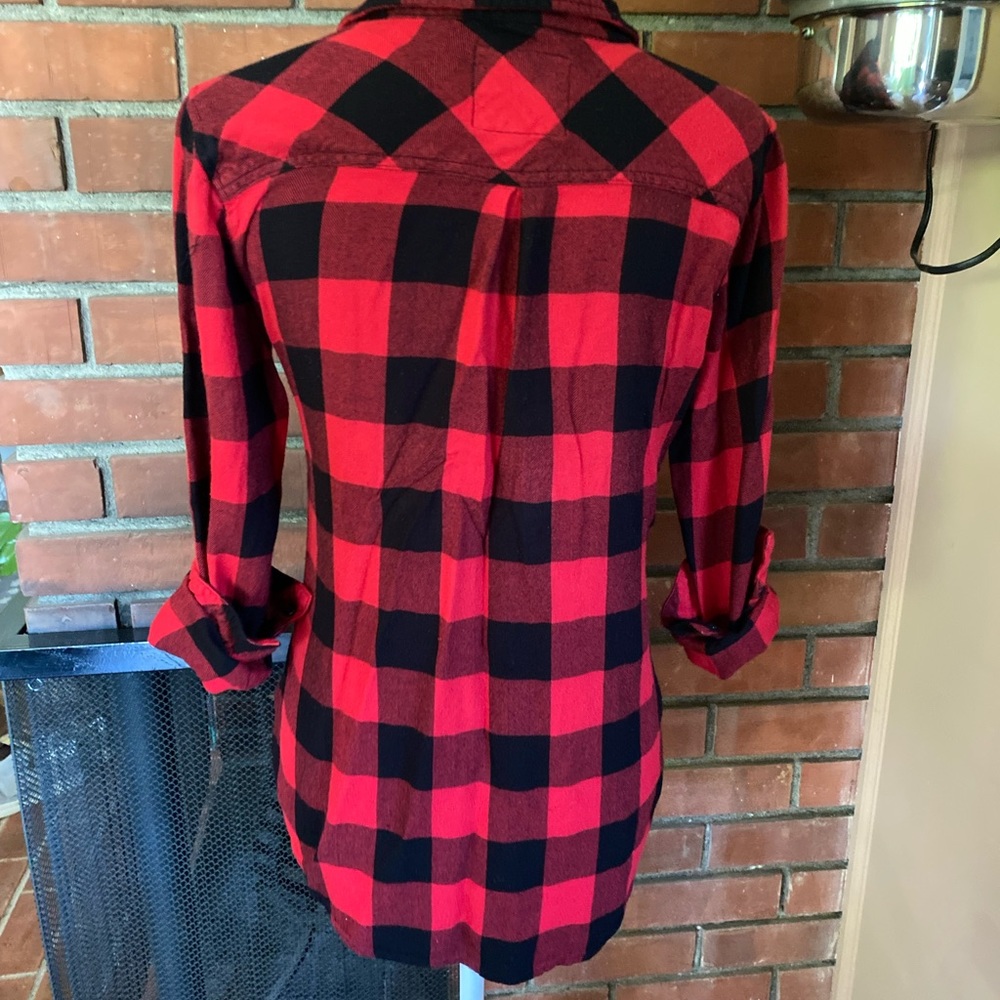 Rails Red Plaid Flannel - image 5